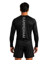 Hammerhai Spectre Blackout - Longsleeve Rashguard