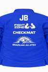 FIGHTZONE X CHECKMAT PREMIUM BJJ GI  inkl. Hvitt Belte