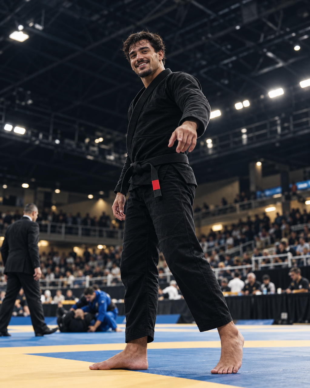 HAMMERHAI BJJ-drakt med hvitt belte