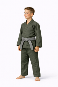 Hammerhai BJJ DRAKT for Barn + Gratis Hvitt Belte