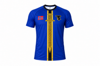 Sverd og Flagg Rashguard Havblått // Exclusive Drop