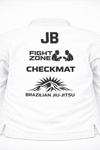 FIGHTZONE X CHECKMAT PREMIUM BJJ GI  inkl. Hvitt Belte