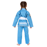 Tatami Meerkatsu Animal BJJ DRAKT for Barn - Himmelblå