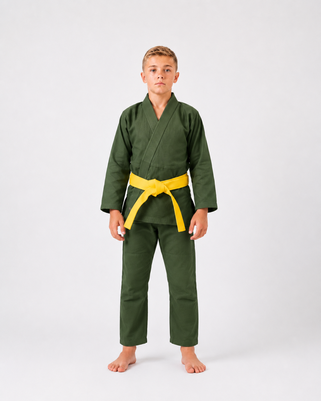 HAMMERHAI BJJ DRAKT for Barn + Gratis Hvitt Belte