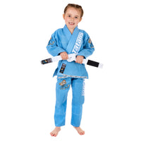 Tatami Meerkatsu Animal BJJ DRAKT for Barn - Himmelblå