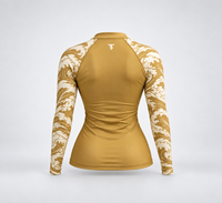 HAMMERHAI Aurea langermet rashguard til dame