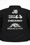FIGHTZONE X CHECKMAT PREMIUM BJJ GI  inkl. Hvitt Belte