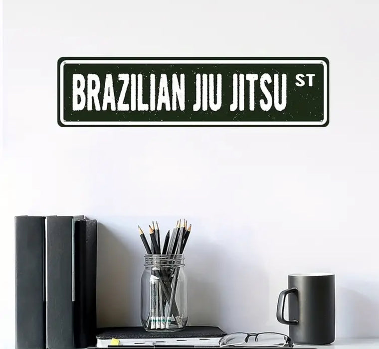 Brazilian Jiu-Jitsu Metallskilt