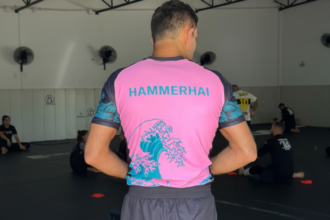 Waivy ShortSleeve Rashguard HAMMERHAI
