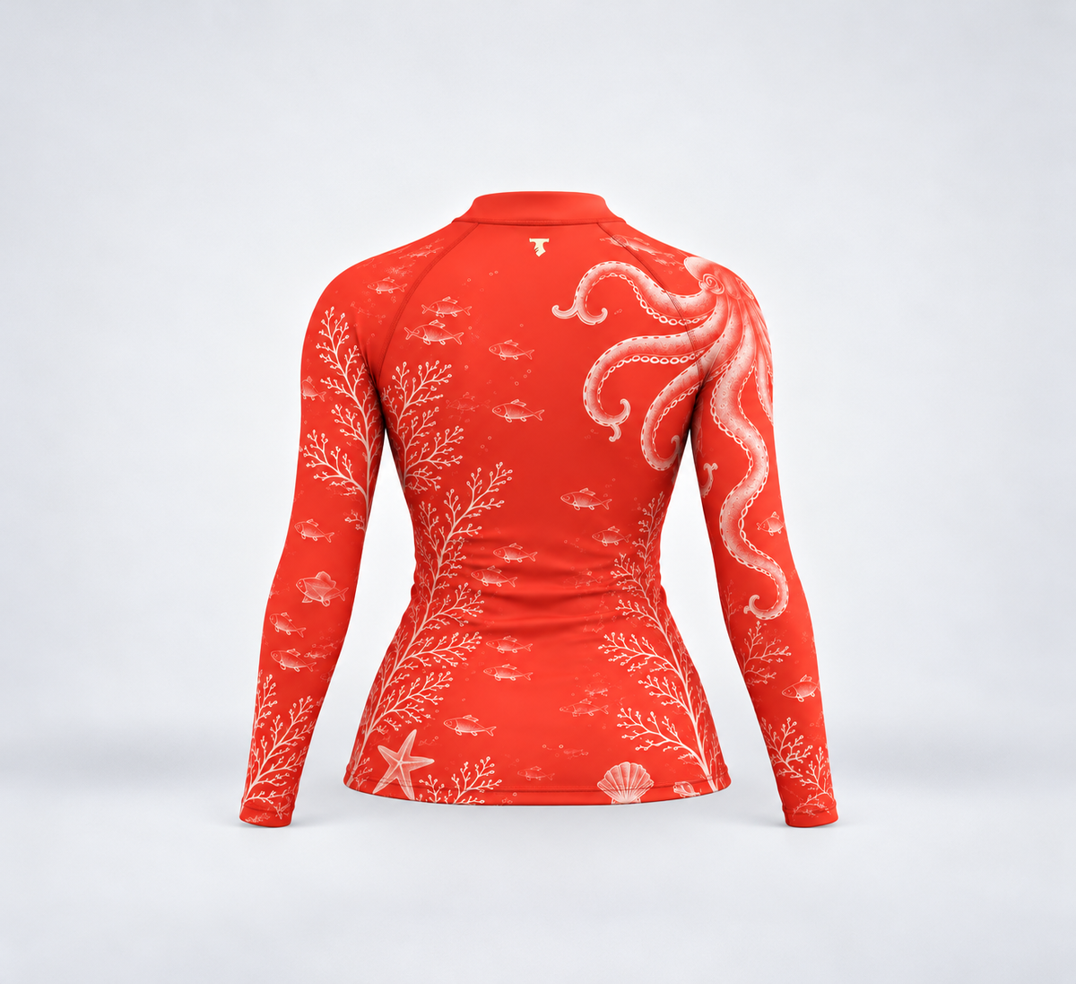 HAMMERHAI Coralia langermet rashguard til dame
