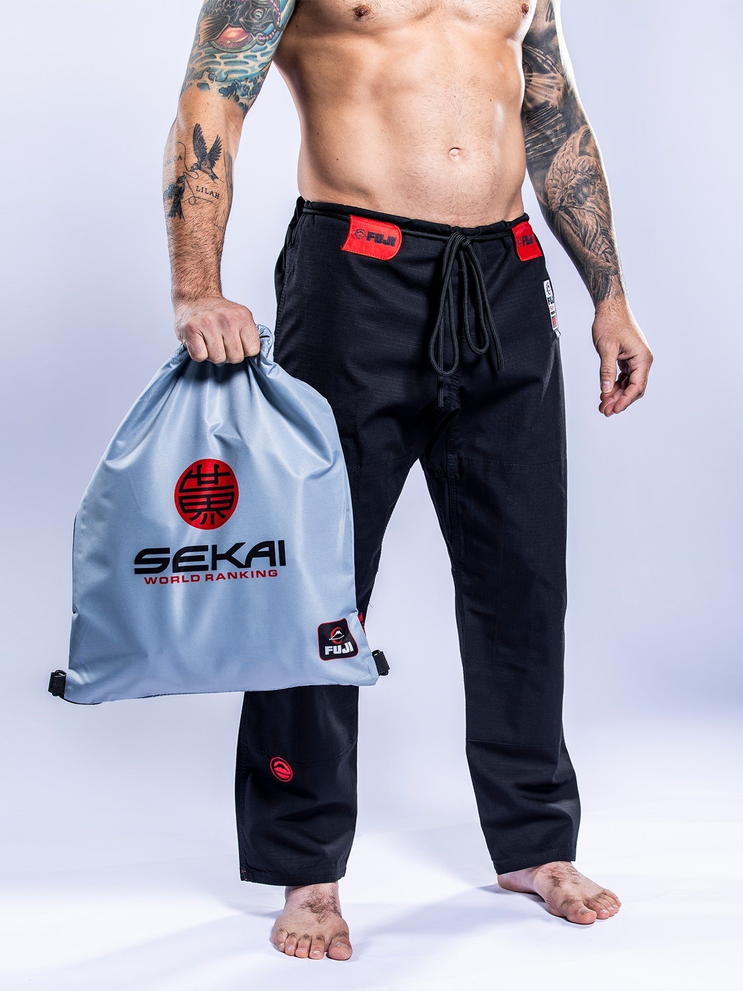 Fuji Sports SEKAI 3.0 BJJ Gi Black Grey
