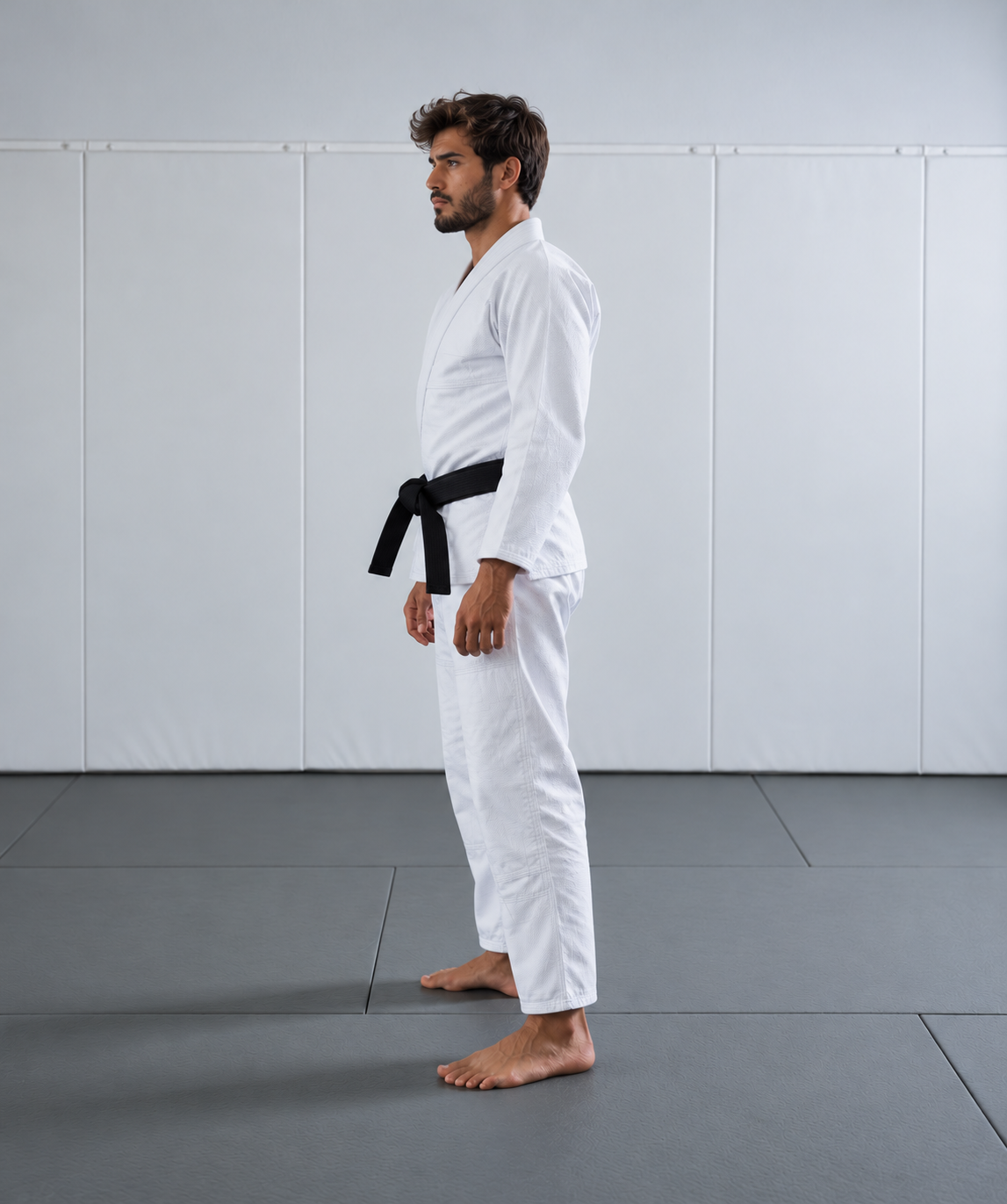 HAMMERHAI BJJ-drakt med hvitt belte