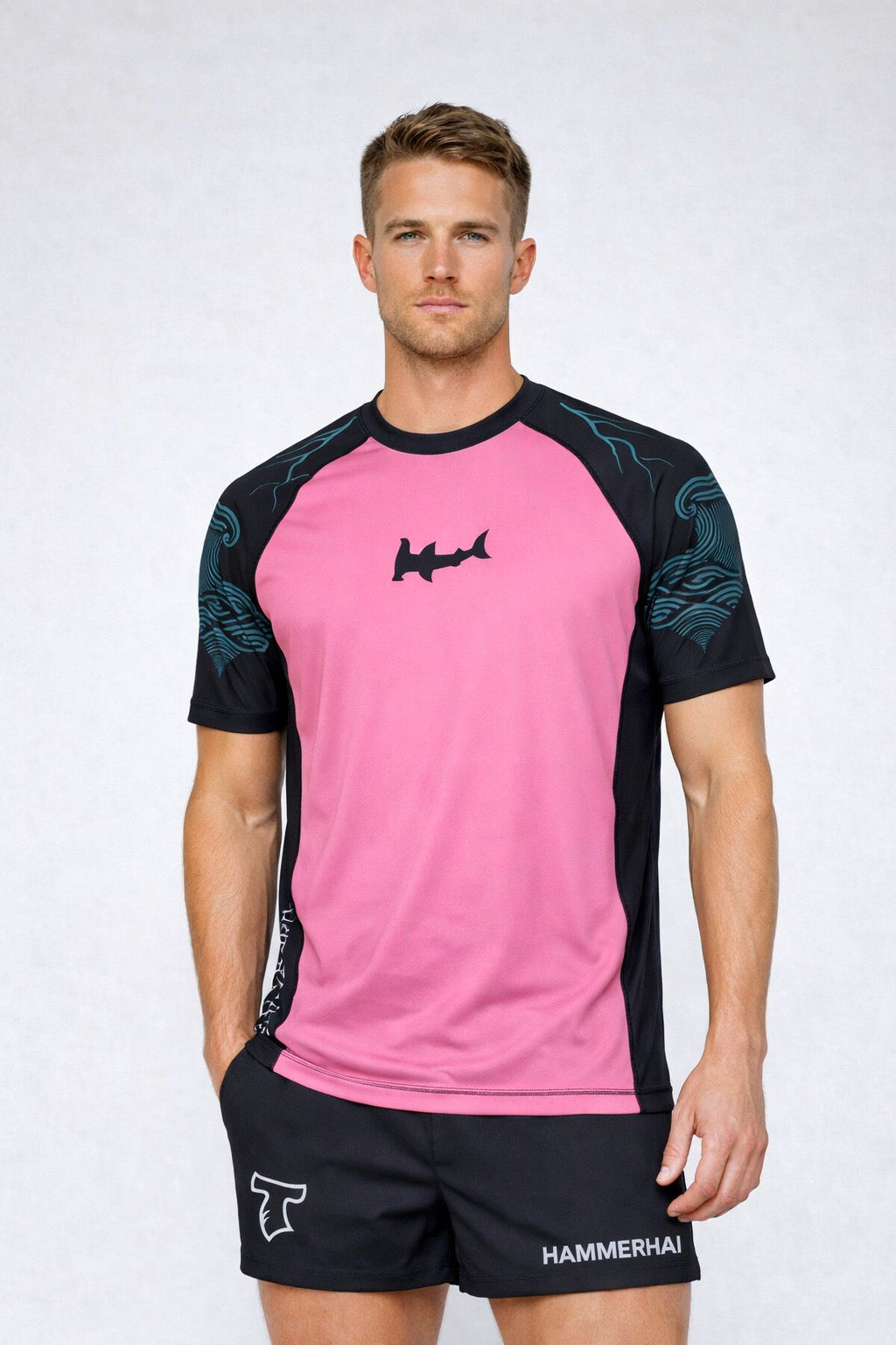 Waivy Hammerhai ShortSleeve Rashguard