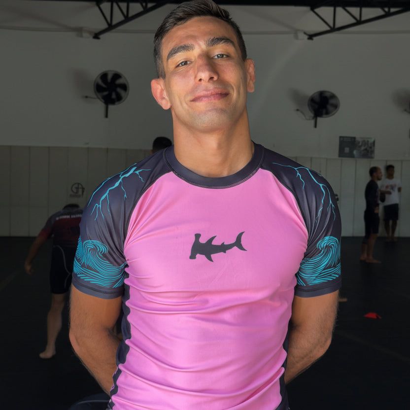 Waivy ShortSleeve Rashguard HAMMERHAI