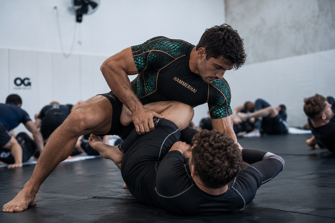 HAMMERHAI Cobra kortermet rashguard
