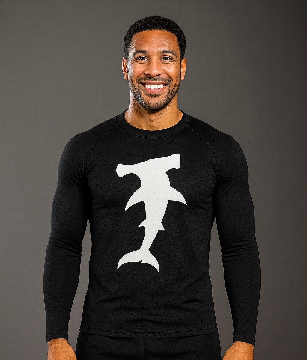 Hammerhai Spectre Blackout - Longsleeve Rashguard