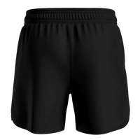 Black shorts on a white background