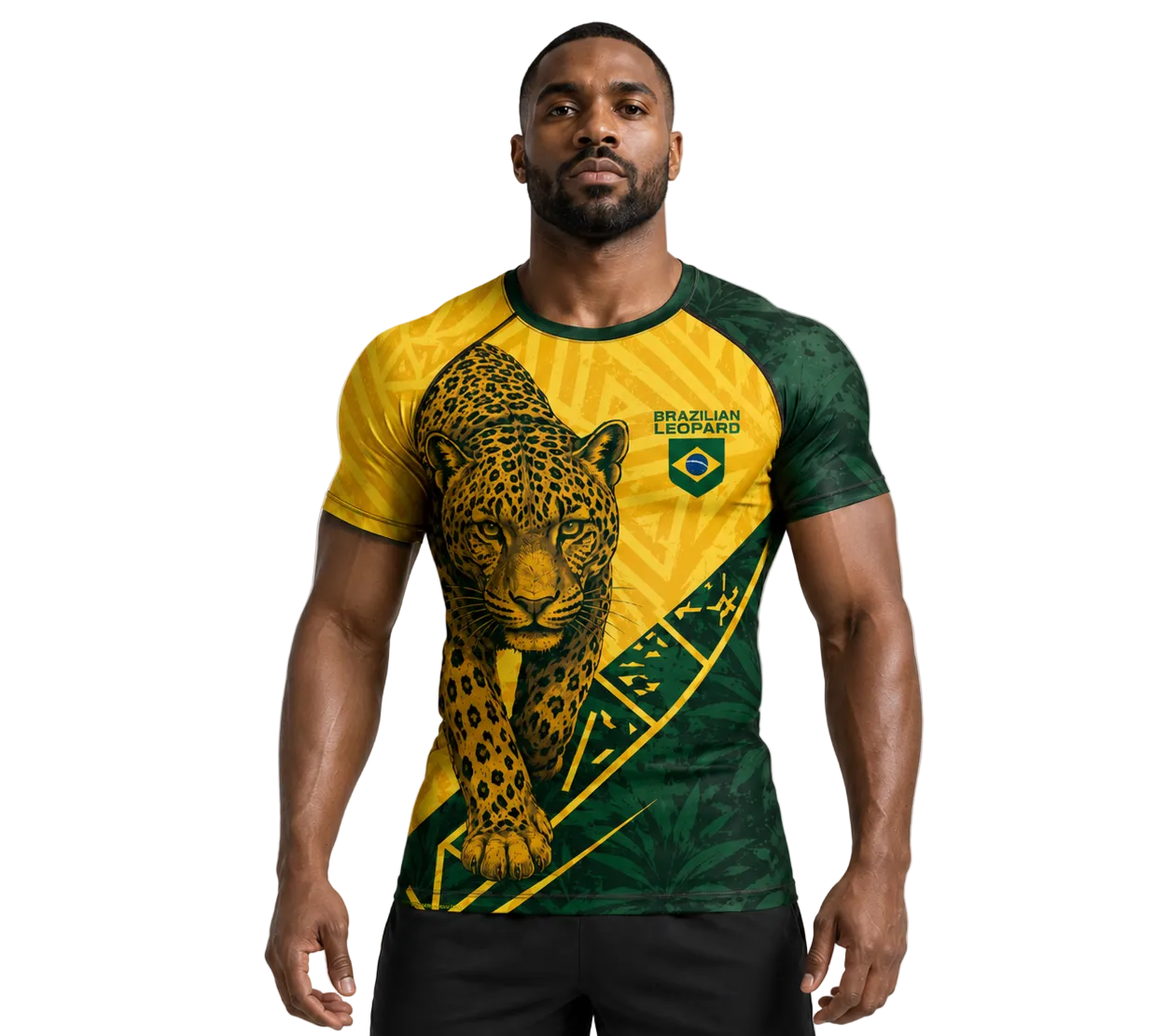Brazilian Leopard Rashguard fra HAMMERHAI