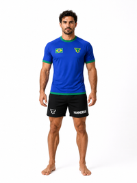 Favela do Brasil Rashguard – Blue Edition | Exclusive Drop