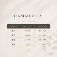 HAMMERHAI BJJ DRAKT for Damer inkl. Gratis Hvitt Belte