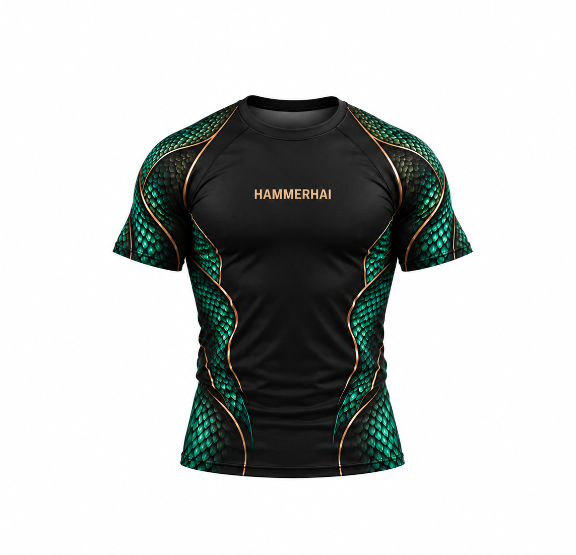 HAMMERHAI Cobra kortermet rashguard