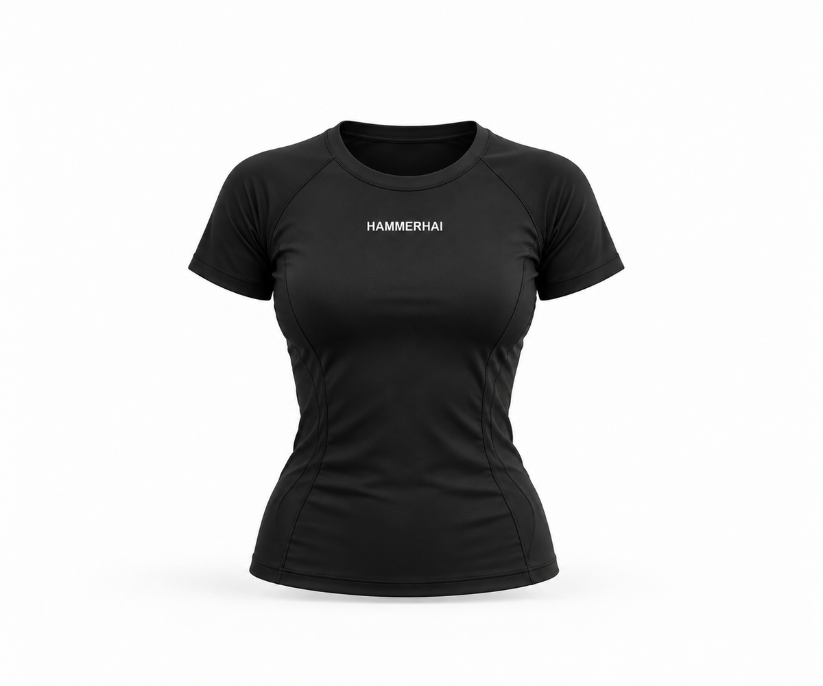 HAMMERHAI kortermet rashguard til dame