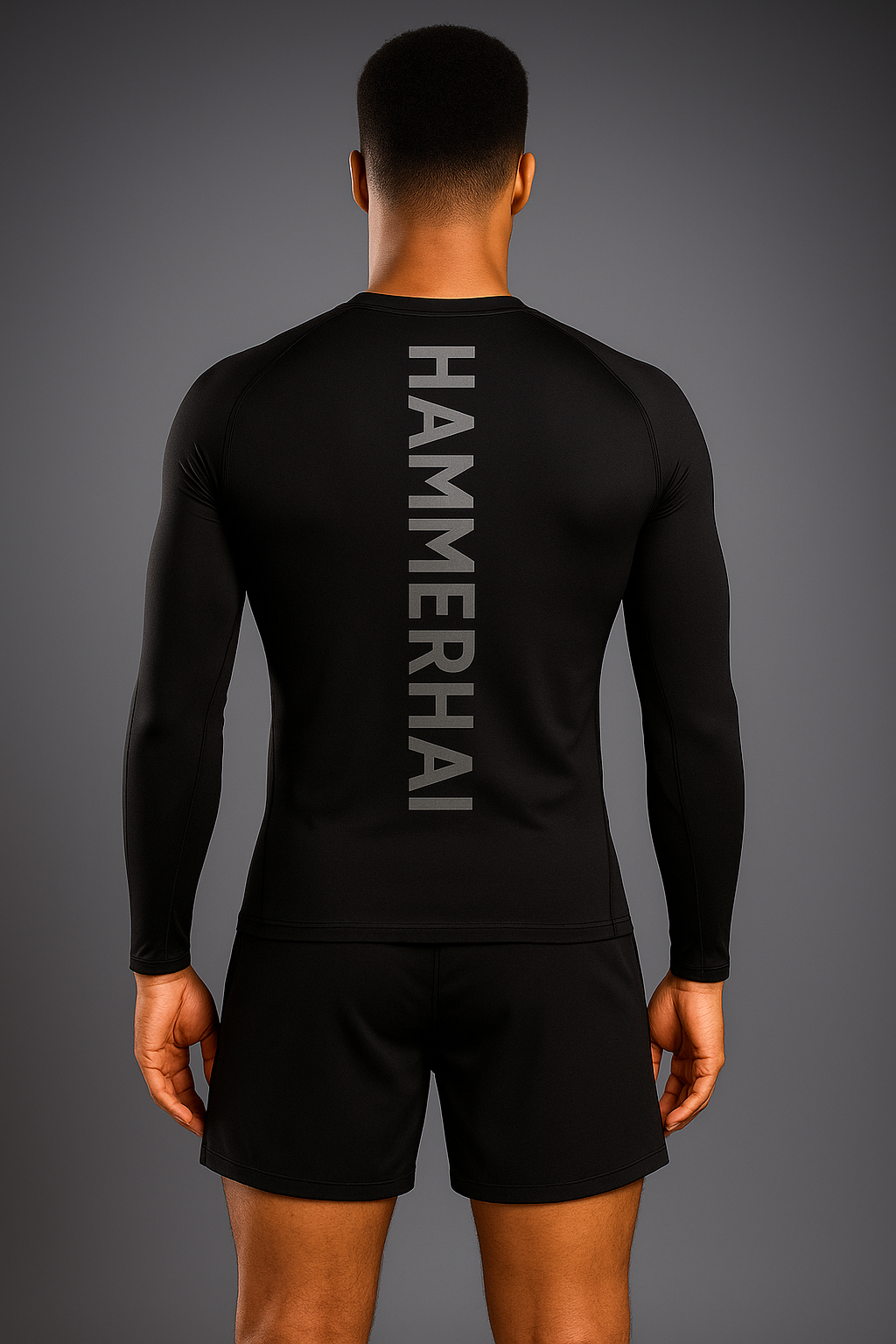 Hammerhai Spectre Blackout - Longsleeve Rashguard