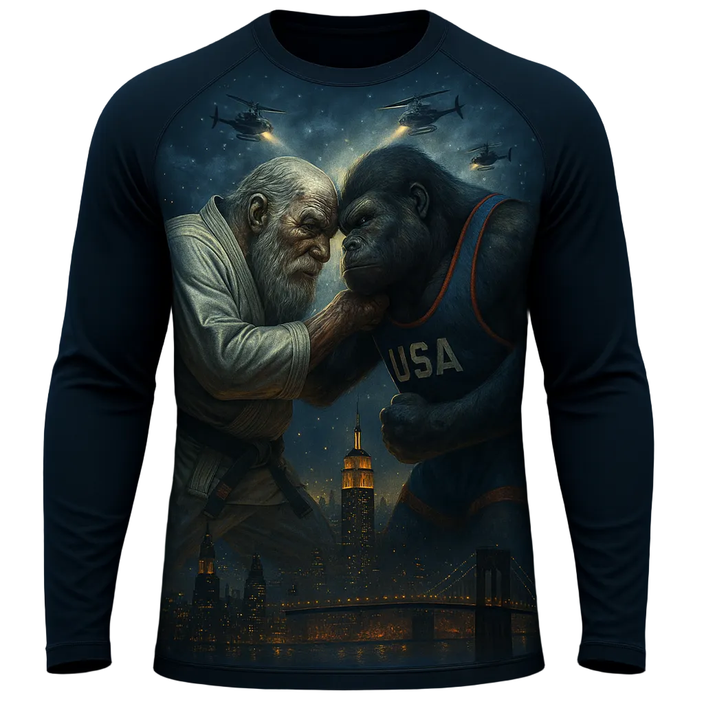 Troll vs Kong Longsleeve Rashguard