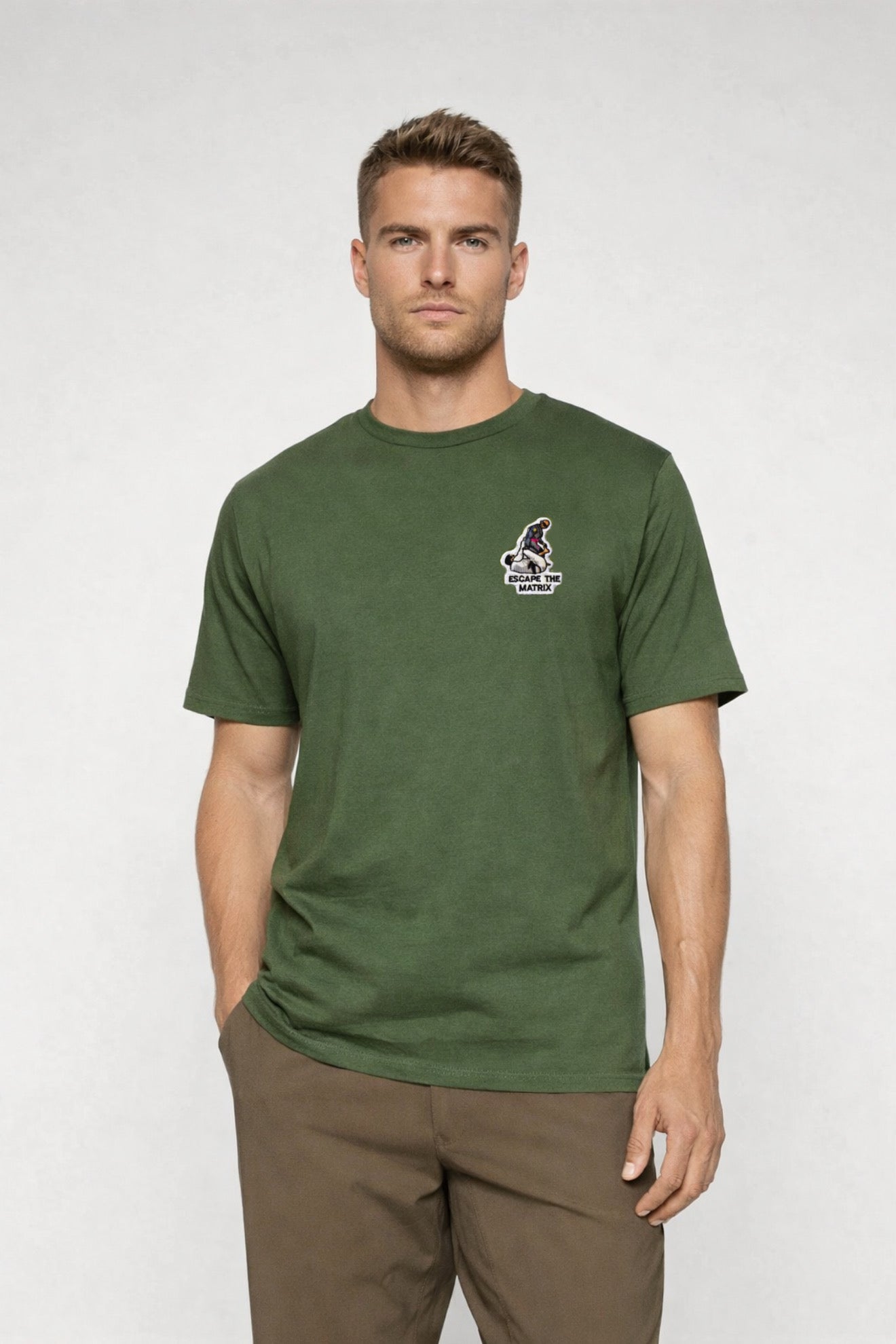 Escape the Matrix Jiu-Jitsu T-skjorte