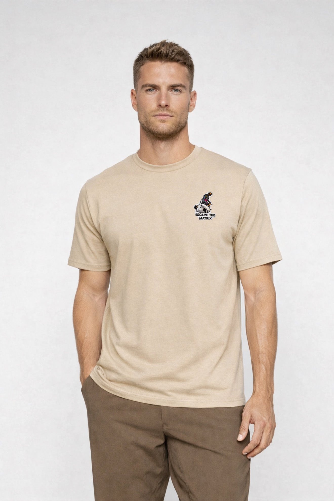 Escape the Matrix Jiu-Jitsu T-skjorte