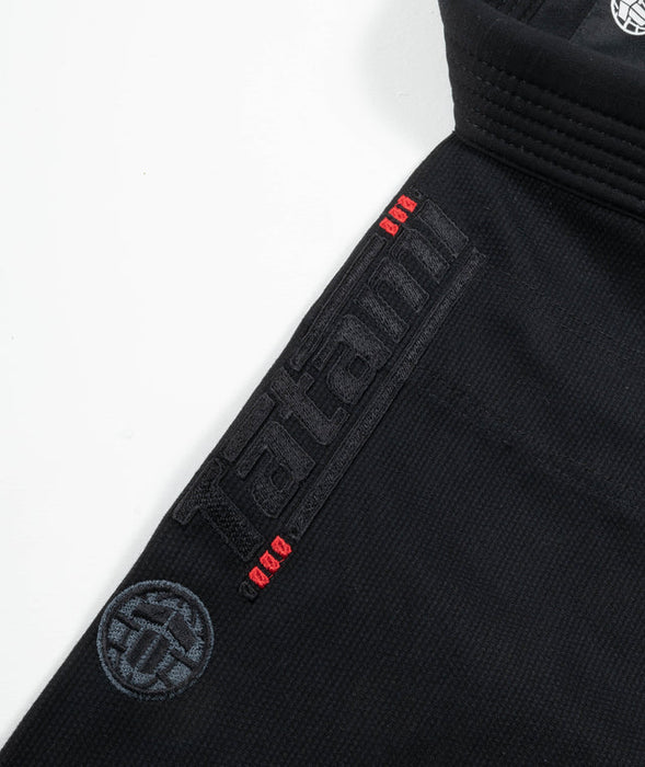 TATAMI ELEMENTS BJJ DRAKT – SVART MED GRATIS HVITT BELTE