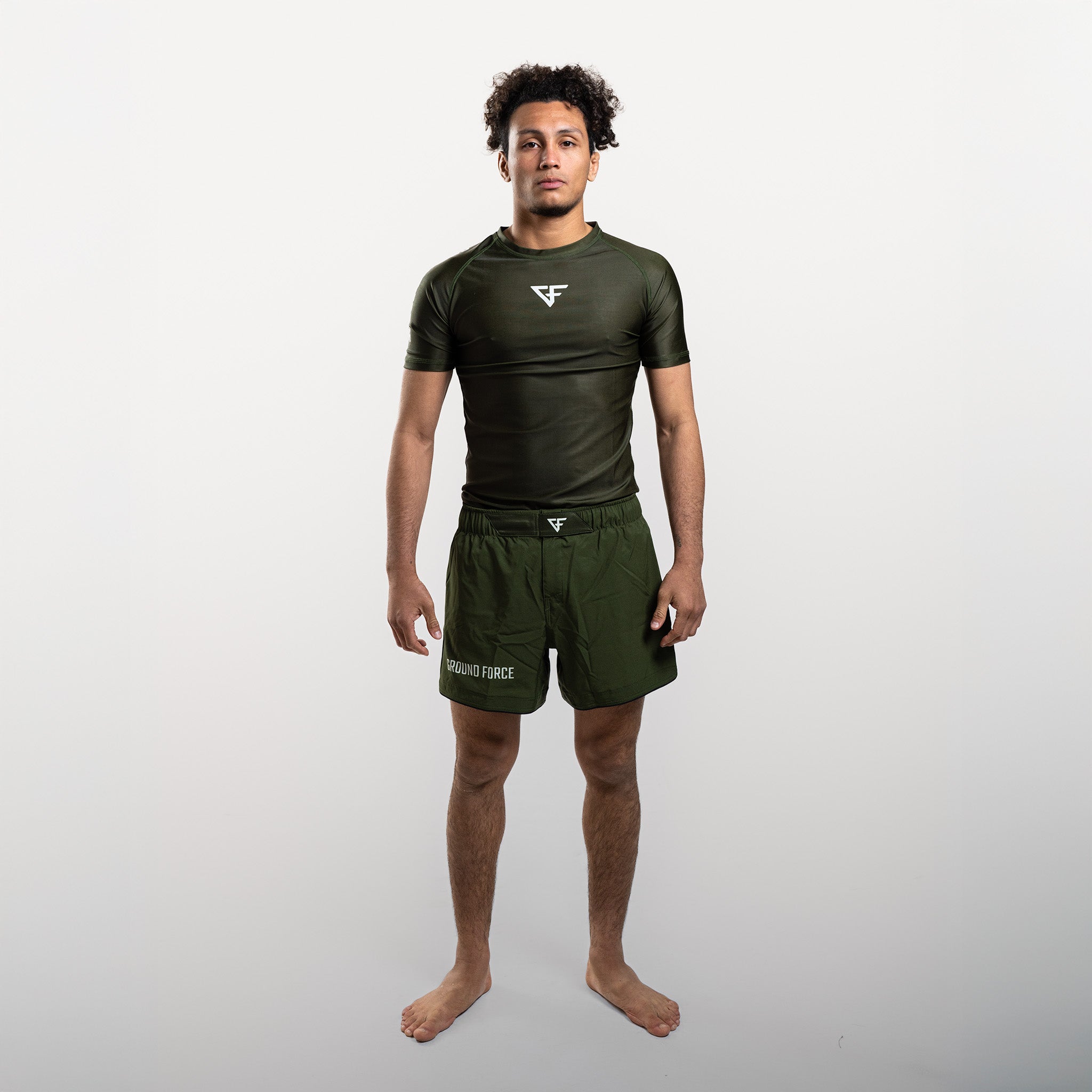 Aero Rashguard Military Green