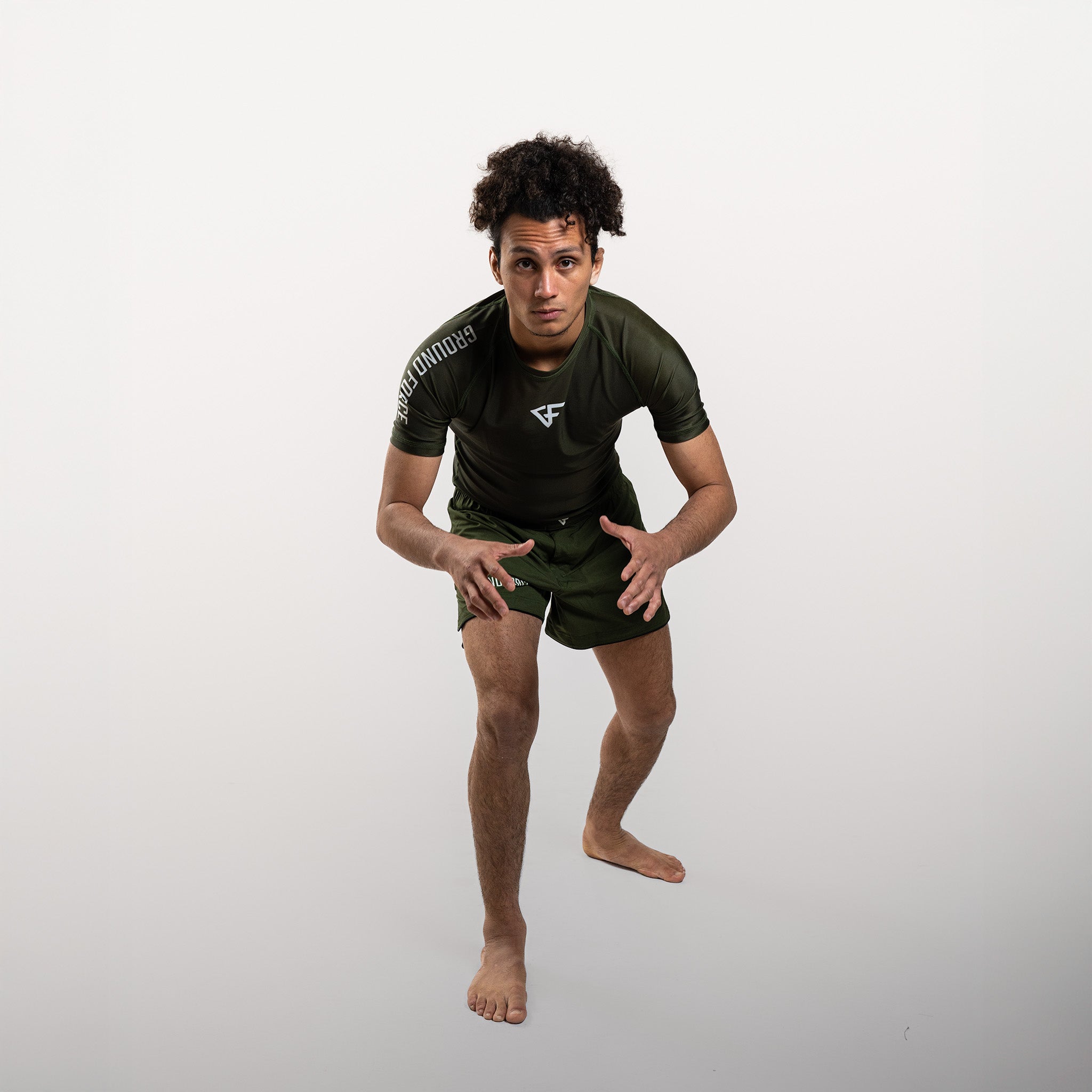 Aero Rashguard Military Green