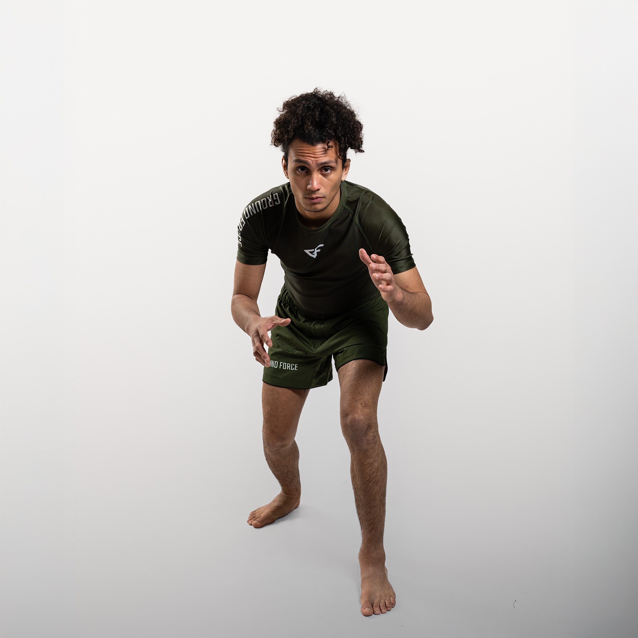 Aero Rashguard Military Green