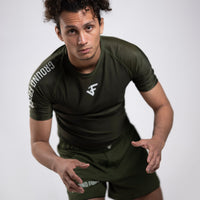 Aero Rashguard Military Green