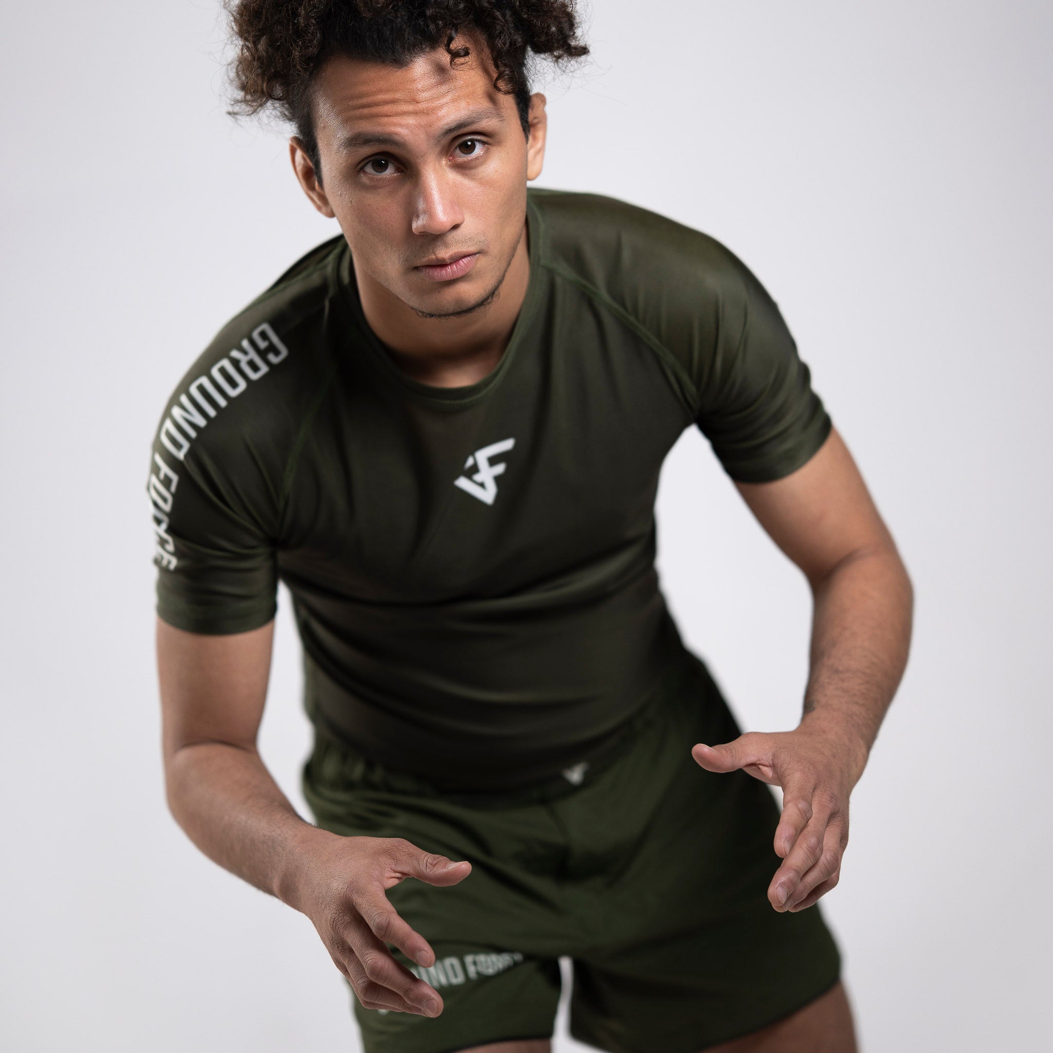 Aero Rashguard Military Green