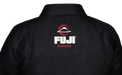 Fuji sports All Around BJJ Gi beginner black back logo stitching