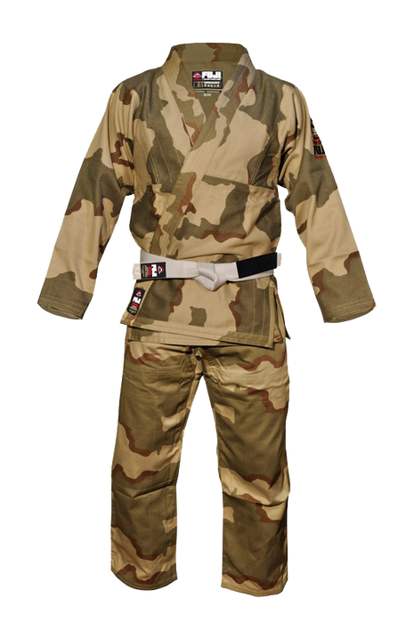 Fuji sports All Around BJJ Gi beginner camo front