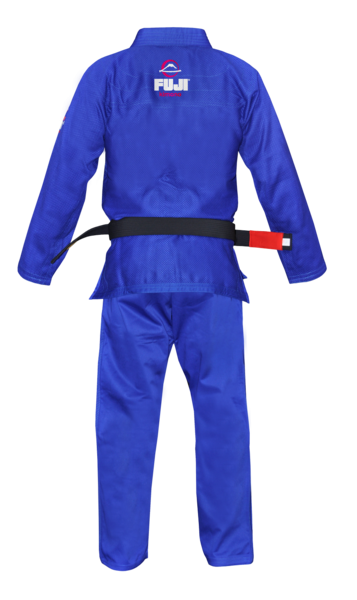 Fuji sports All Around BJJ Gi beginner blue back