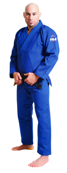 Fuji sports All Around BJJ Gi beginner blue front