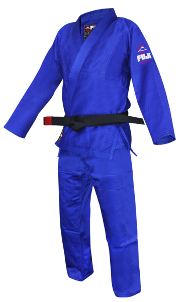 Fuji sports All Around BJJ Gi beginner blue side left