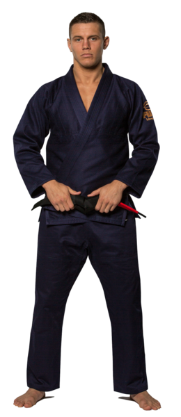 Fuji sports All Around BJJ Gi beginner navy blue front