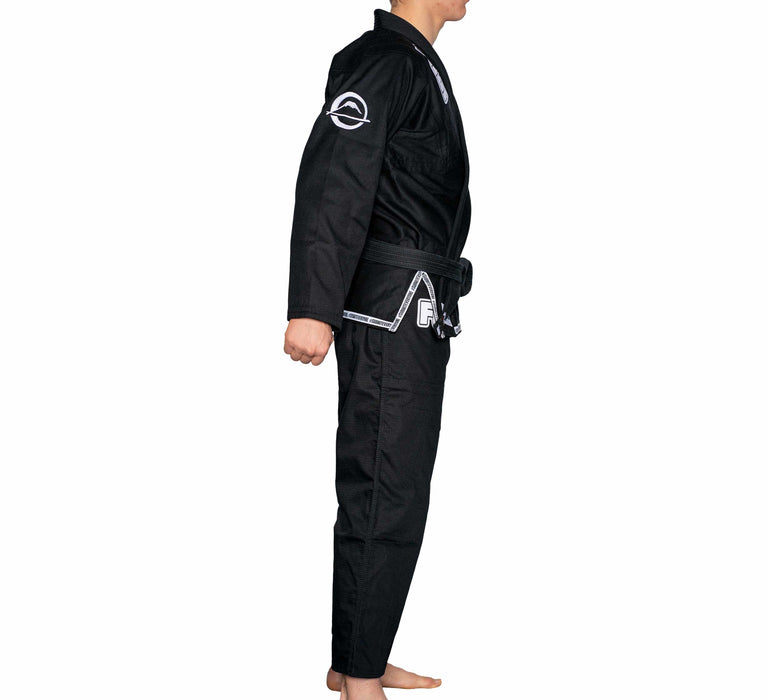 fuji submit everyone bjj gi black side