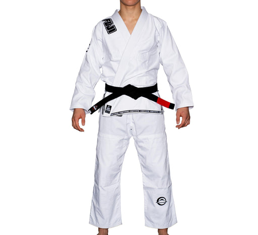 fuji submit everyone bjj gi white front