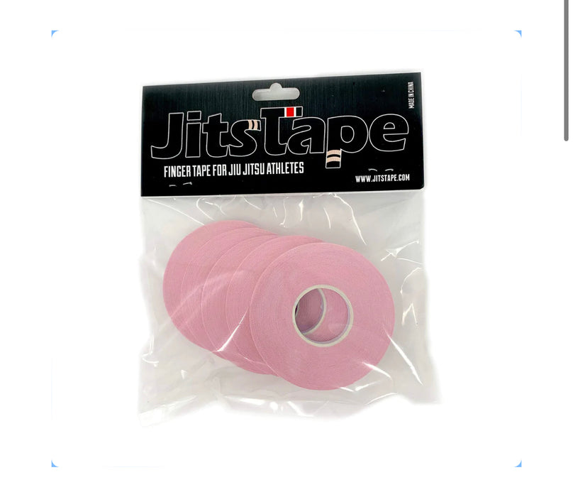 JitsTape Finger Tape - 5 Rolls 1/4" x 15 yards - Pink