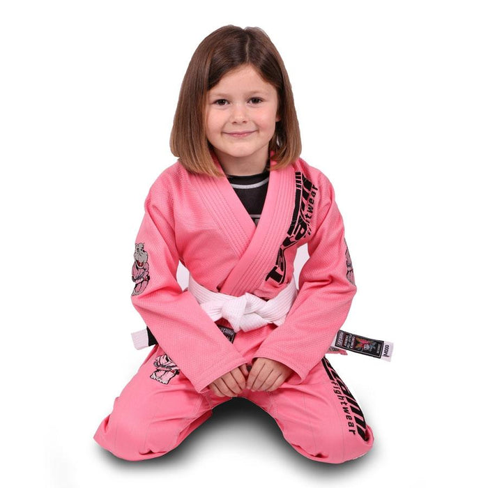 Tatami NEW Meerkatsu Kids Animal Gi - Pink